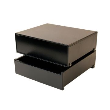 Ash Brook Under-Desk Drawer Unit - Black