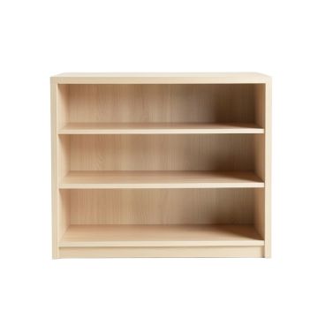 Rowan Arc Low Bookcase - Beige
