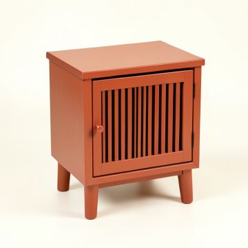 Glen Dale Nightstand - Terracotta (synthetic illustration; no displayed measurements)