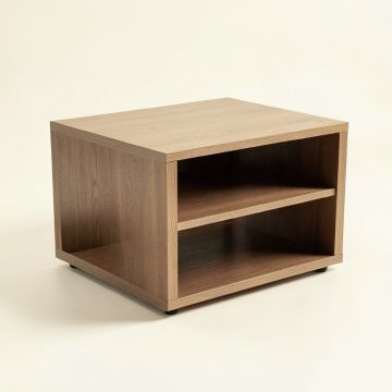 Bearup Floor Shelf Coffee Table With Storage (synthetic illustration; no displayed measurements)