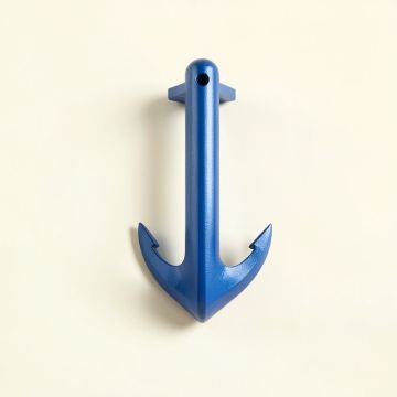Wood/Metal Anchor Wall Décor (synthetic illustration; no displayed measurements)
