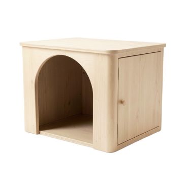 Glen Bend Empty Furniture-Style Litter Enclosure - Beige