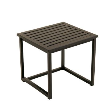 Ridge Brook Compact Balcony Table - Black (synthetic illustration; no displayed measurements)