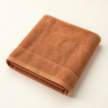 Summit Brook Bath Towel - Terracotta (synthetic illustration; no displayed measurements)