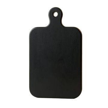 Oak Arc Cutting Board - Black