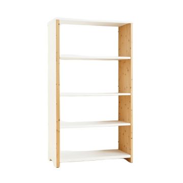 Dune Brook Freestanding Bookcase - White