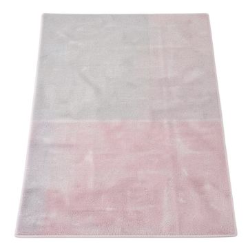 Hillsby Oriental Light Gray/Pink Area Rug