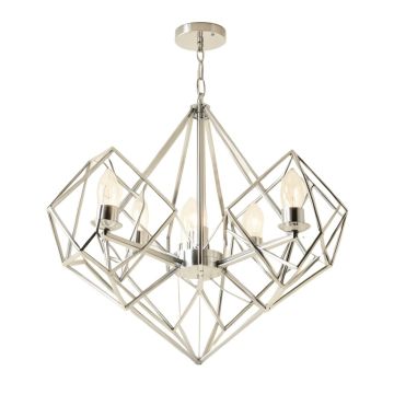 Downes Unique/Statement Geometric Chandelier - Alder Collection (synthetic illustration; no displayed measurements)