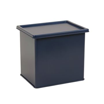 Clay Canyon Closed Outdoor Storage Box - Navy (synthetic illustration; no displayed measurements)