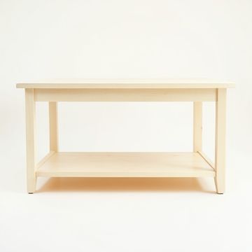 River Edge Empty Workshop Workbench - Ivory (synthetic illustration; no displayed measurements)