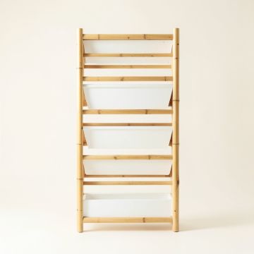 Elm Bend Empty Vertical Garden Frame - White (synthetic illustration; no displayed measurements)