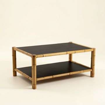Birch Bridge Coffee Table - Black (synthetic illustration; no displayed measurements)
