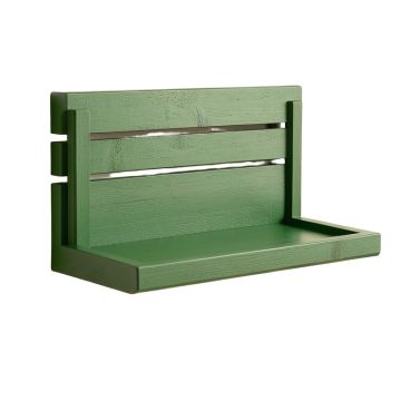 Bay Bridge Wall-Mounted Entryway Organizer Shelf - Green