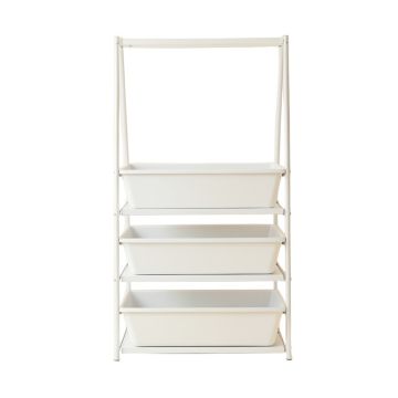 Brook Branch Empty Vertical Garden Frame - White