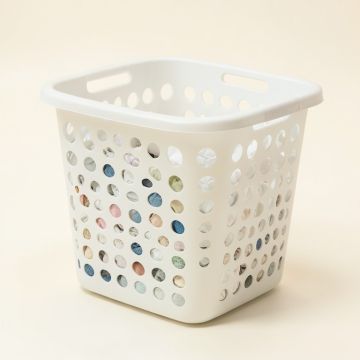 Bushel Laundry Basket (synthetic illustration; no displayed measurements)