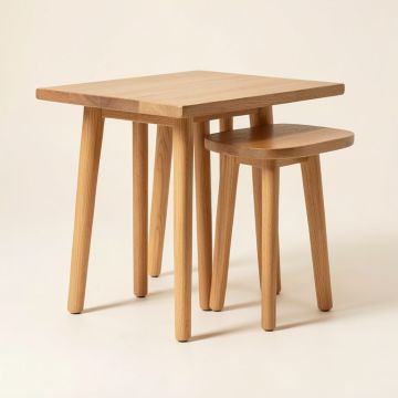 Zanders 3 Legs Nesting Tables (synthetic illustration; no displayed measurements)