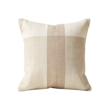 Wren Bend Filled Accent Pillow - Beige