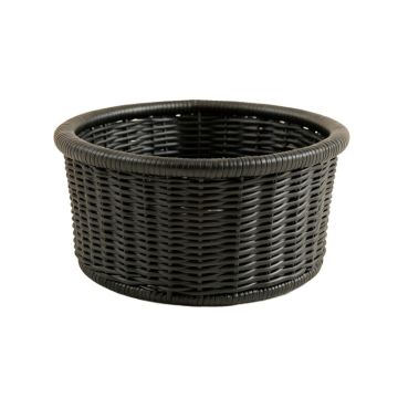 Olive Arc Empty Storage Basket - Black