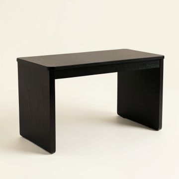 River Bluff Writing Desk - Black (synthetic illustration; no displayed measurements)