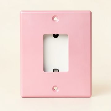 Hot Musical Notes Stylish Sheet Music Piano Notation Girly Musician Girls Gifts 1-Gang Toggle Light Switch Wall Plate (synthetic illustration; no displayed measurements)