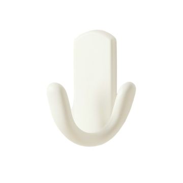 Elm Bluff Wall-Mounted Robe Hook - White