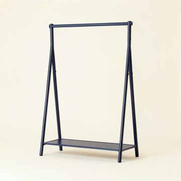 Summit Canyon Empty Garment Rack - Navy (synthetic illustration; no displayed measurements)