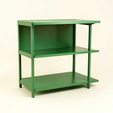 Flint Bend Empty Mug-Storage Cabinet Insert - Green (synthetic illustration; no displayed measurements)