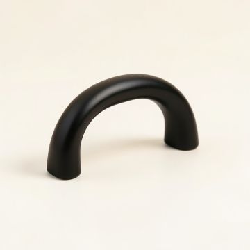 Olive Bend Cabinet Handle Without Packaging - Black (synthetic illustration; no displayed measurements)