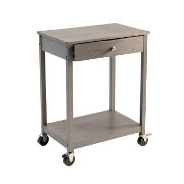 Laurel Branch Empty Rolling Workshop Cart - Gray