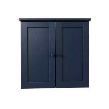 Clay Branch Wall-Mounted Laundry Cabinet - Navy