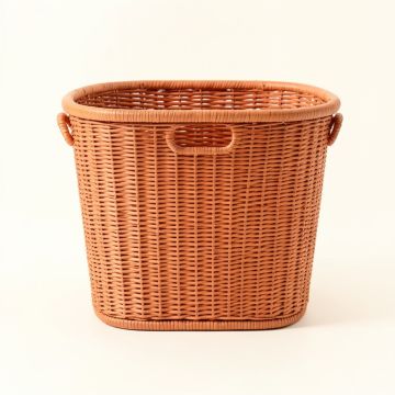 Lake Bend Laundry Hamper - Terracotta (synthetic illustration; no displayed measurements)