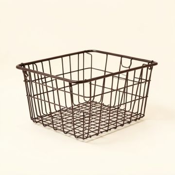 Storage Metal/Wire Basket (synthetic illustration; no displayed measurements)