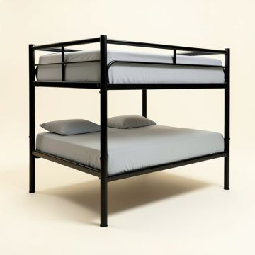 Simoneau Twin Over Full Bunk Bed (synthetic illustration; no displayed measurements)