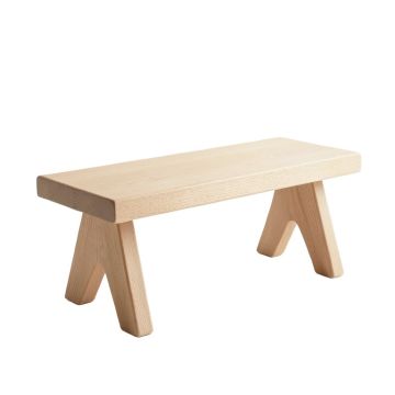 Moss Field Indoor Bench - Beige (synthetic illustration; no displayed measurements)