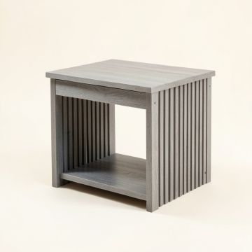 Hill Arc Small Writing Desk - Gray (synthetic illustration; no displayed measurements)