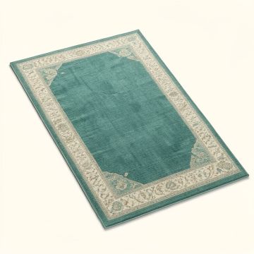 Daniell Transitional Teal/Soil/Cream Indoor/Outdoor Area Rug (synthetic illustration; no displayed measurements)