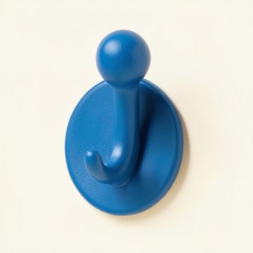 Lake Branch Wall-Mounted Robe Hook - Blue (synthetic illustration; no displayed measurements)