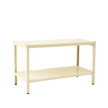 Clay Bridge Empty Workshop Workbench - Ivory