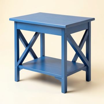 Dawn Crossing Side Table - Blue (synthetic illustration; no displayed measurements)