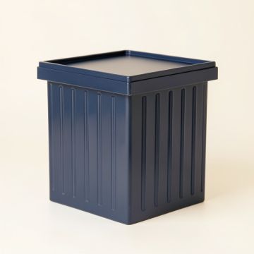Dawn Canyon Closed Outdoor Storage Box - Navy (synthetic illustration; no displayed measurements)