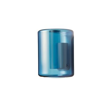 Glen Canyon Wall Sconce Mounted On A Plain Wall - Blue (synthetic illustration; no displayed measurements)