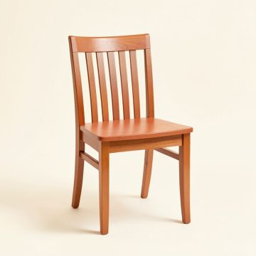 Rowan Arc Dining Chair - Terracotta (synthetic illustration; no displayed measurements)