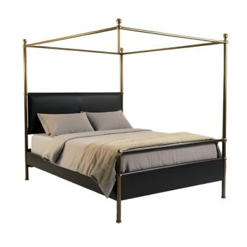 Bianaca Queen Low Profile Four Poster Bed
