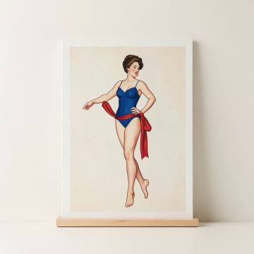 The Dance By Pablo Picasso - Unframed Graphic Art Print On Paper (synthetic illustration; no displayed measurements)
