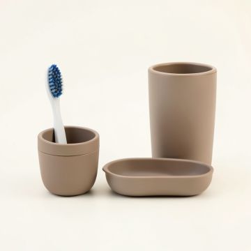 Currahee 4 Piece Bathroom Accessory Set (synthetic illustration; no displayed measurements)