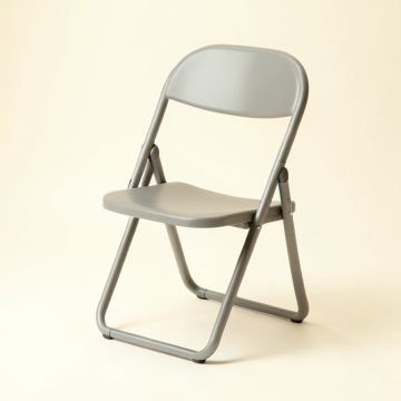 Ridge Bluff Folding Outdoor Chair - Gray (synthetic illustration; no displayed measurements)