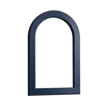 Pine Bend Framed Wall Mirror - Navy