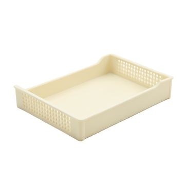 Juniper Dell Empty Under-Desk Cable Tray - Ivory