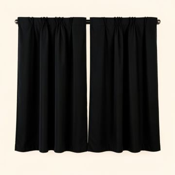 Adamsville Solid Color Blackout Thermal Grommet Panel Pair (synthetic illustration; no displayed measurements)