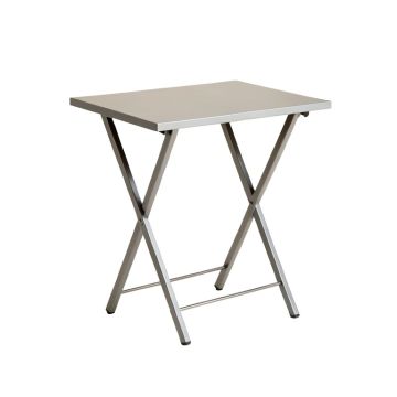 River Crest Compact Balcony Table - Gray
